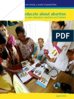 IPPF - How To Educate About Abortion