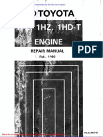 Toyota 1hd 1hz 1pz T Engine