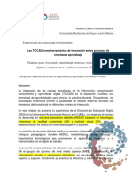 Las TICCAD Como Herramientas de Innovacion en Los Procesos de Ensenanza Aprendizaje EAT 56