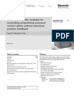 Electrical Amplifier Modules For Controlling Proportional Pressure Control Valves Without Electrical Position Feedback