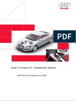 Audi TT Coupe 2007 Chassis Service Training