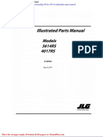 JLG 3614rs 4017rs Telehandler Parts Manual