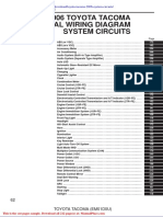 Toyota Tacoma 2006 System Circuits