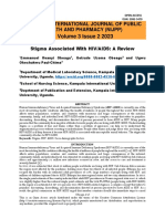 Stigma Associated With HIVAIDS A Review