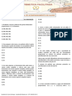 Exercícios Complementares - Razão e Proporção