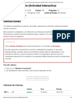 (M4-E1) Evaluación (Actividad Interactiva) - FORMULACIÓN Y EVALUACIÓN DE PROYECTOS - 100