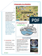 Ch. 1 Geography - As A Discipline