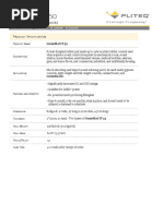 NA Pliteq GenieMat FF50 Product Spec Guide - Digital Rev. 1