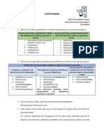 Cuestionario 1 - Infecciones Gastrointestinales