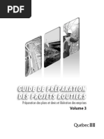 Volume 3 - Préparation Des Plans Et Devis Et Libération Des Emprises