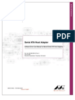 SW Driver User Manual For Marvell Serial ATA Host Adapters