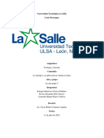 La Teología y Su Aplicaión en América Latina - Trabajo