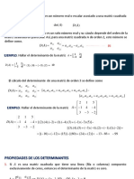 Determinanates Matrices