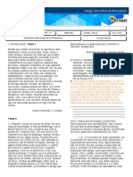 Exercícios Sobre Realismo e Naturalismo