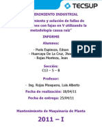 Informe - Tarea 13 (Fallas en Transmiciones de Fajas en V)