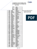 Candidats Selectionnes Concours Ilisi