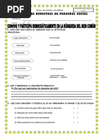 Prueba Personal Social Iv Bimestre - 2021