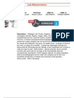 PDF Les Decouvreurs Livre Telecharger en Ligne - Compress