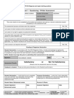 AURETR130 - Assessment 1 - Written Knowledge Questions - V3