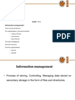 Unit6 - File System Interface