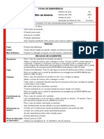 Ficha de Emergência-Bissulfito de Amonio