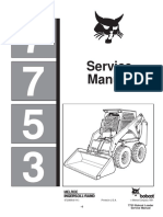 Bobcat 7753 Service Repair