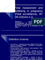 Fetal Assessment and Wellbeing in Pregnancy (Fetal