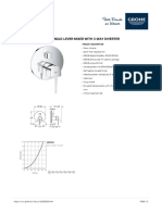 GROHE Specification Sheet 24093003