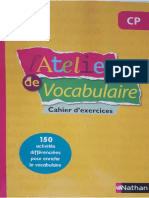 NATHAN - L'Atelier de Vocabulaire CP