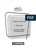 Impact 11 - Ocak Answer Key