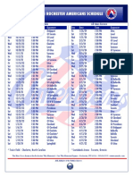 Amerks 2023-24 Schedule