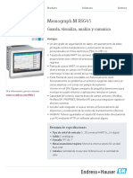 Endress-Hauser Advanced Graphic Data Manager RSG45 ES