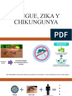 Dengue, Zika y Chikungunya