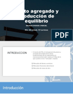 Gasto Agregado y Producción de Equilibrio