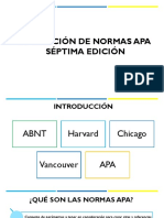 Taller de Aplicación de Normas APA 7ma Edición