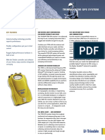 Datasheet: Trimble 5700 Gps System