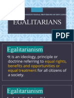 Egalitarian S