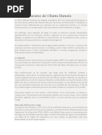 El Doble Discurso de Ollanta Humala