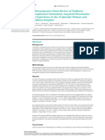 2022 A Retrospective Chart Review of Pediatric Complicated Community-Acquired Pneumonia