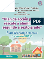 Covid-19 Plan de Alfabetización Silábico