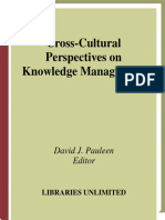 David J. Pauleen Cross-Cultural Perspectives