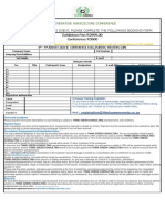 Regenerative Agriculture Conference - Booking Form - Pat