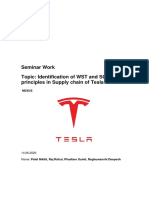 Seminar Work Topic Identification of WST