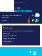 State of Salesforce Testing Report