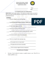 Parallel Structure WS