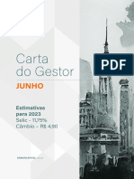 Carta Mensal Junho 2023 Armor Capital