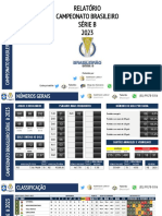 Campeonato Brasileiro Série B 2023 Relatorio Completo