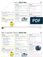 Year 3 Summer Term 2 SPaG Activity Mat 2