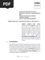 Contestación de Exoneración de Alimentos