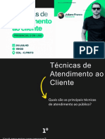 Técnicas de Atendimento Ao Cliente